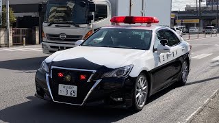 警察大集合‼️交通パトに機動隊に白バイ‼️210系クラウンアスリートパトカー‼️