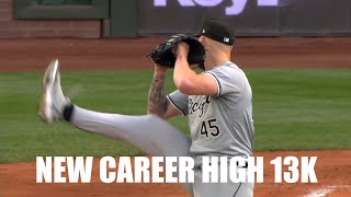 Garrett Crochet Strikes Out Career High 13 Batters vs Mariners!!