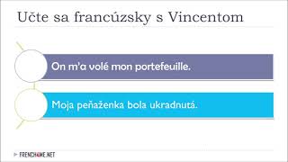 Učiť sa francúzštinu  I  Užitočné francúzske frázy  I 15