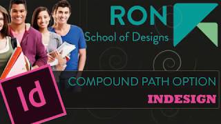 Compound path in InDesign. தமிழில் முழுமையாக