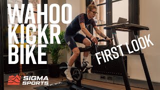 Wahoo KICKR BIKE Indoor Smart Bike and Trainer First Look | Sigma Sports