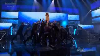 Jennifer lopez - Papi & on the floor - in the american music awards 2011