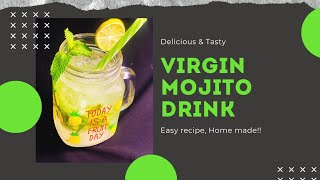 അന്ന് ഫുൾജാർ ഇന്ന് താരം മോജിറ്റോ | Easy Virgin Mojito Recipe I Mock-tail Drink