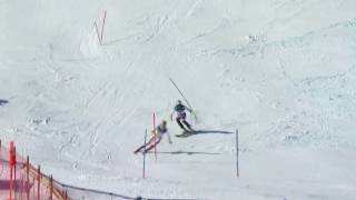 Dartfish SimulCam : The difference between Gold LUCA AERNI and Silver MARCEL HIRSCHER