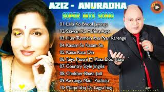 Mohammad Aziz romantic song || Mohammad Aziz and Anuradha Paudwal hit songs || 80s 90s Hindi song||