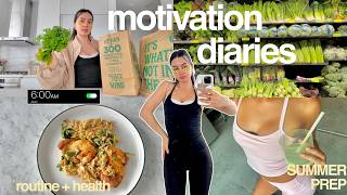 get MOTIVATED BEFORE SUMMER with me✨glowing up from the inside out
