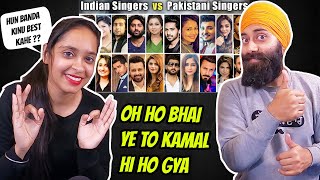 Real Voice Without Autotune Indian Singers vs Pakistani Singers Battle Of Voices | PunjabiReel TV