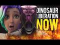 What is DINOSAUR LIBERATION NOW + is BROOKLYNN involved? Season 2 Jurassic World Chaos Theory
