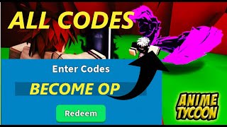 All New Anime Tycoon Codes Insane Cash Codes Roblox - anime tycoon roblox all codes