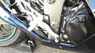 1117 NINJA250R BEET ナサートR マフラーサウンド