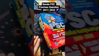 Kerala PSC Previous Question paper Book