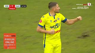 GOOOL! Petrolul - Slobozia 2-1. Gicu Grozav punctează! Neînțelegere incredibilă la oaspeți