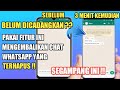 Cuma 3 Menit ! | Cara Mengembalikan Chat WhatsApp Yang Terhapus lama | Belum Dicadangkan