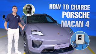 How to charge the Porsche Macan 4 | Charging Specs, Speed, Range and Options