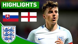 Stoppage Time Equaliser Dampens Great England Performance | Slovakia U19 v England U19 | Highlights