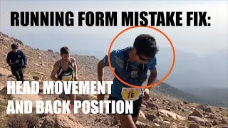 Running Form Mistake Fix! Head Position and Forward Back -Neck Lean | Sage Canaday Technique Tips