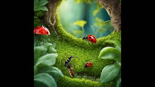 The Helpful Ant and the Busy Bee (short story for kids)/ Educational English Story