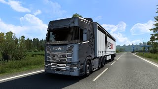 Kassel - Kiel, Germany in Euro Truck Simulator 2 | Logitech G29