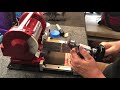 rotary blade sharpening on the twice as sharp