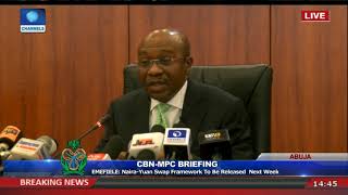 CBN MPC Briefing: MPC Leaves Monetary Policy At 14%