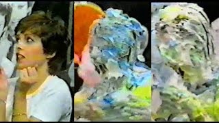 Sheena Easton on the receiving end of an epic pie barrage on Tiswas! (full version)