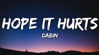 Dabin Hope It Hurts Lyrics ft Essenger
