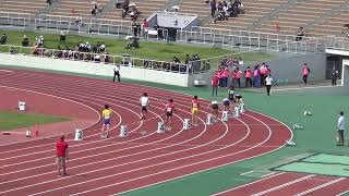 2022 茨城県高校総体 男子200m決勝