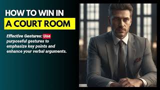 How to win in a Court Room? - Body language hacks!