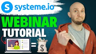 Systeme.io Evergreen Webinar Tutorial (A-Z) - EASY Way To Build a Webinar Funnel In Systeme.io