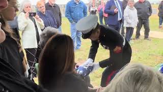 Dad-Graveside Service with Military Honors
