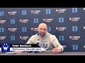 duke dc tyler santucci discusses spring practice