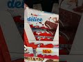 looking for chocolates 🍫 new kinder delice 🍫☺️😍🍭 most satisfying short food sweet