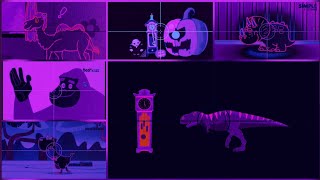 Hickory Dickory Dock/Special Animals With Special Violet Effect But With Some Random Changing Effect