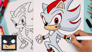 How To Draw Hyper Shadow | Sonic the Hedgehog