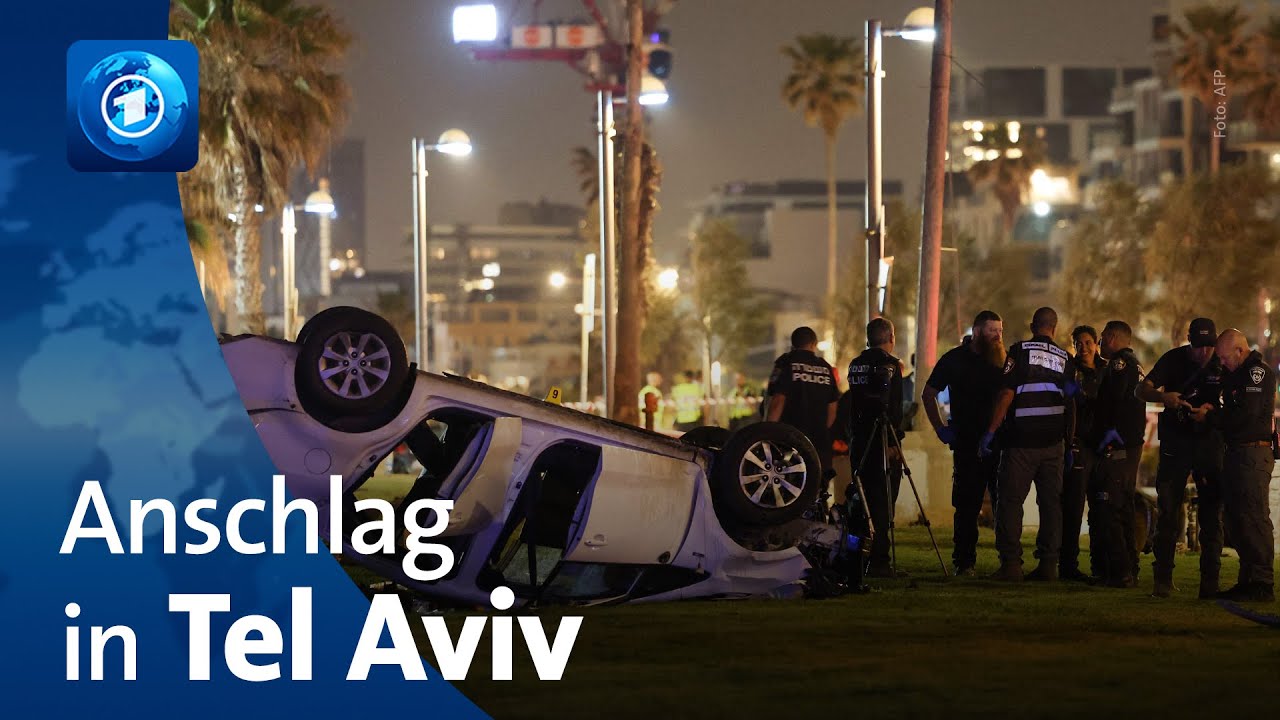 Toter Und Verletzte Bei Anschlag In Tel Aviv - YouTube