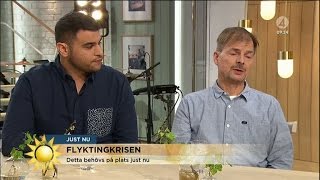 ”Flyktingarna har tappat gnistan i ögonen” - Nyhetsmorgon (TV4)