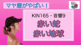 【マヤ暦がやばい！】KIN165 赤い蛇・赤い地球／音9