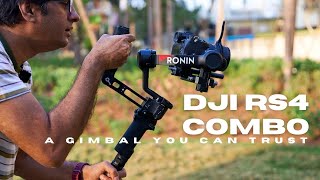 DJI RS 4 Gimbal Combo Hands on Review: Smooth Footage Guaranteed!