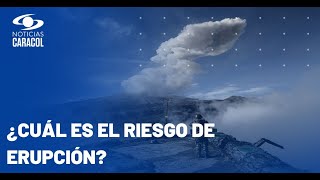 Actividad del Nevado del Ruiz se mantiene muy inestable
