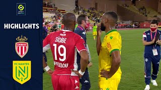 AS MONACO - FC NANTES (1 - 1) - Highlights - (ASM - FCN) / 2021-2022