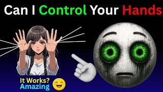 Hand Movement Visual Trick (Just for Fun) 🤩