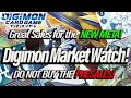 Digimon Market Watch! Great Sales for the NEW META! DO NOT BUY THE PRESALES! (Digimon TCG 2024)