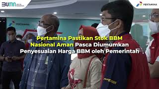 Stok BBM Subsidi Pasti Aman! Dirut Pertamina Pantau Langsung Lewat Command Center