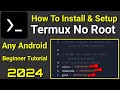 How to install and Setup Termux No Root || {Beginner Tutorial}  2024