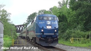 Metro North: #207 passes under the Maybrook