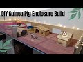 How to build a simple and cute indoor guinea pig enclosure out of timber (easy DIY)