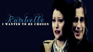 Belle \u0026 Rumple [Rumbelle] ►►  I Wanted To Be Chosen [4x11]