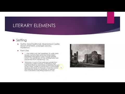 How does Edgar Allan Poe use unity of effect?