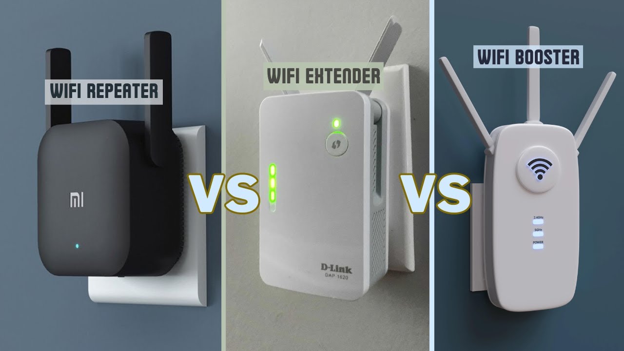 Wifi Repeater Vs Booster Vs Extender What S The Difference Youtube