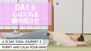 21日間のヨガの旅🌿 Day6 朝の陰ヨガ #138 | Megumi Yoga Tokyo